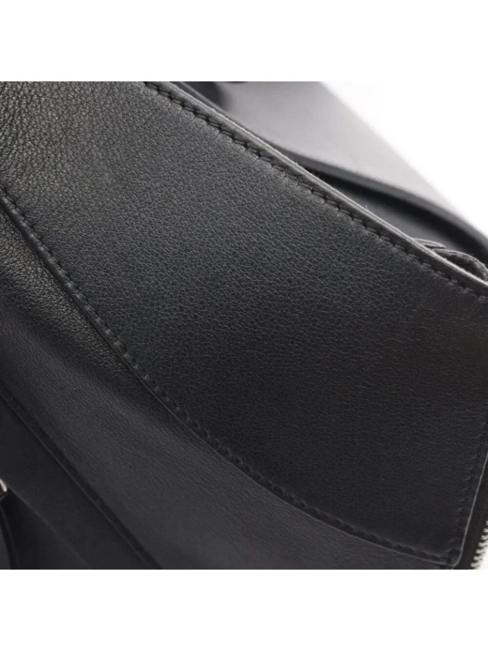 Loewe Handbag Hammock Small 2-Way Black Leather
